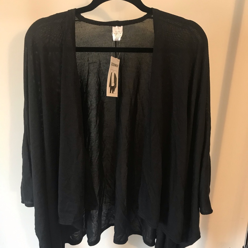 Dress barn black cocoon wrap!